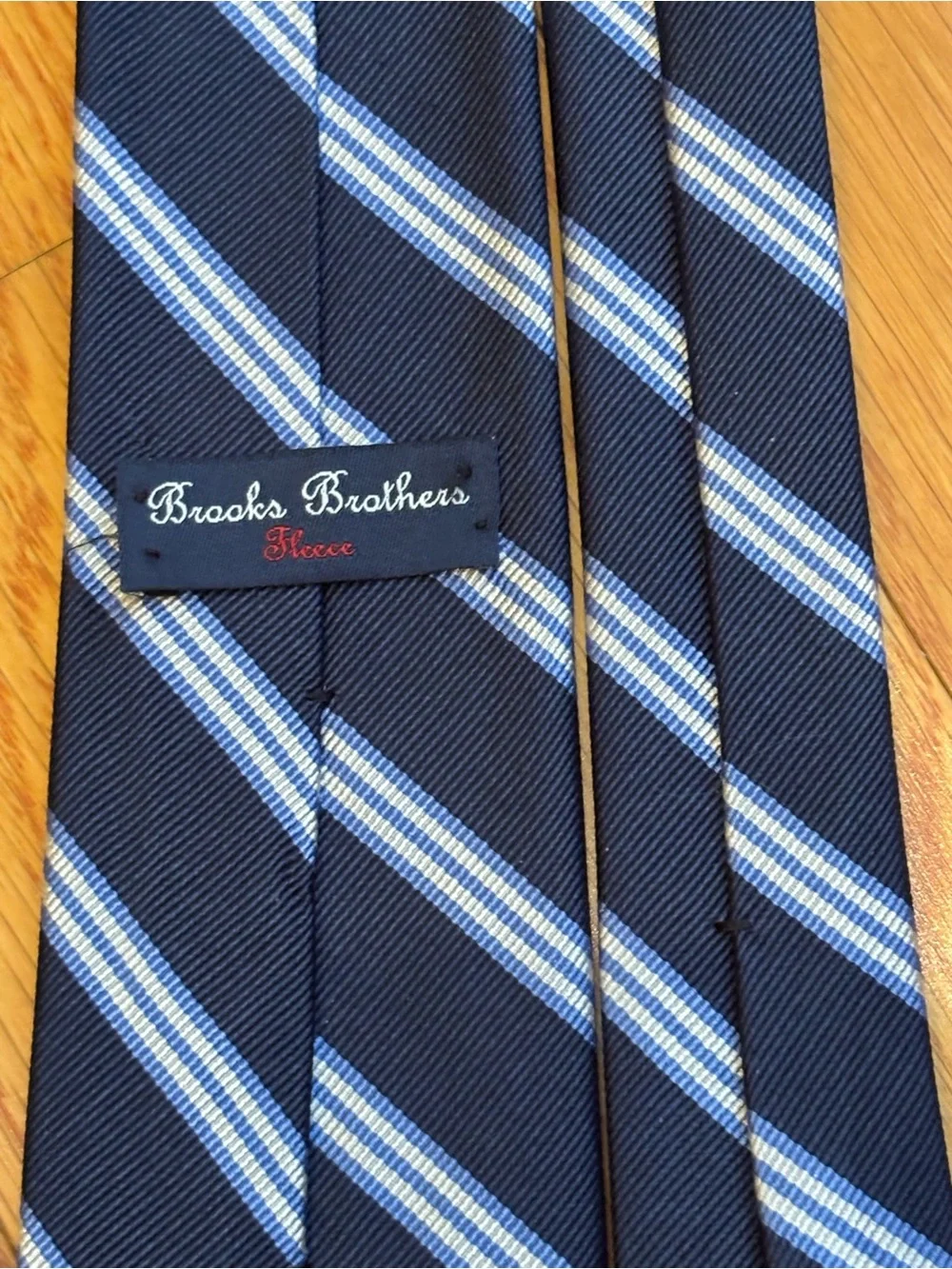 Brooks Brothers Kids Blue Striped Tie